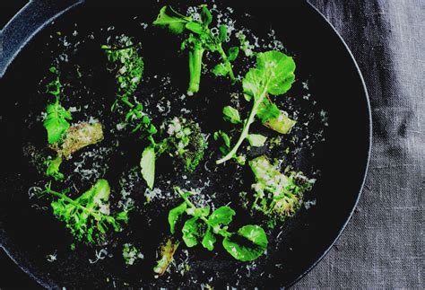 roasted-broccoli-with-watercress-lemon-and-pecorino image