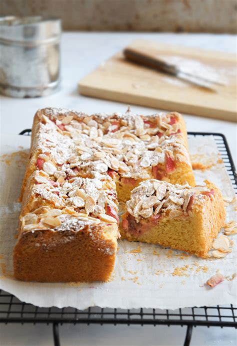rhubarb-almond-cake-gf-sugary-buttery image