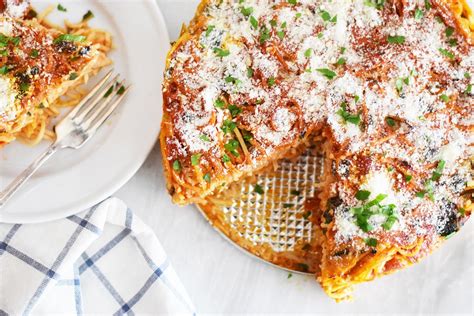pizza-spaghetti-pie-recipe-the-spruce-eats image