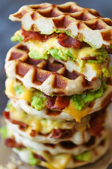 bacon-and-avocado-waffle-grilled-cheese-damn-delicious image