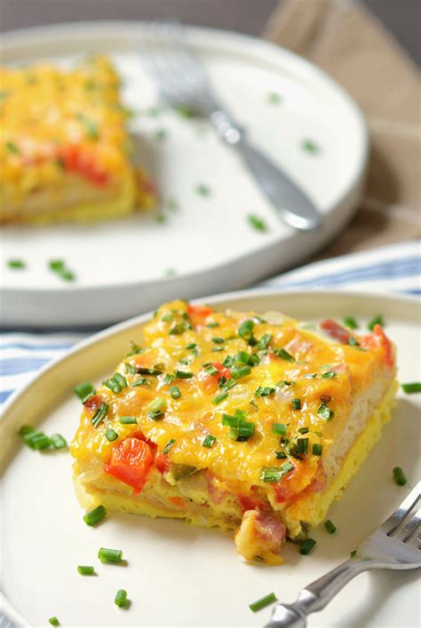 loaded-baked-denver-omelet-casserole image