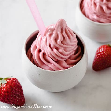 keto-low-carb-strawberry-frozen-yogurt-sugar-free image