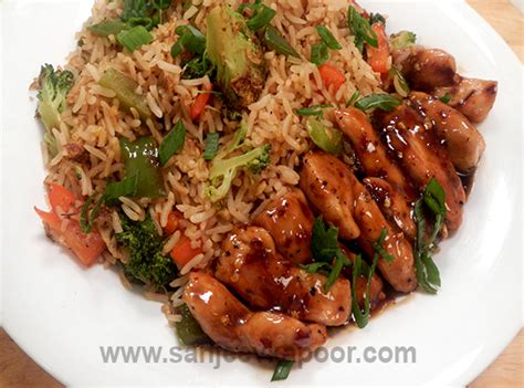 honey-chilli-chicken-rice-recipe-card-sanjeev-kapoor image
