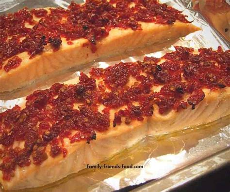 salmon-with-sun-dried-tomatoes-family-friends-food image