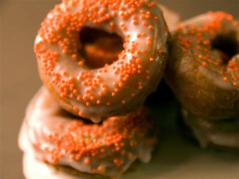 pumpkin-spiced-donuts-with-buttermilk-glaze image