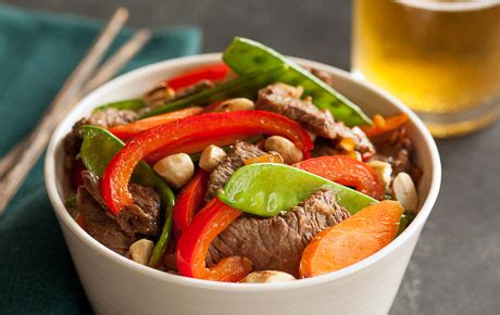 recipe-beef-stir-fry-with-bell-peppers-carrots-and-snow image