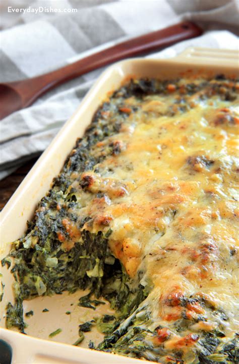the-best-spinach-gratin-recipe-ever-everyday-dishes image