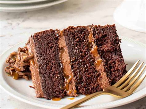 chocolate-cake-with-caramel-marcellina-in-cucina image