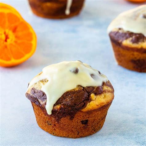 glazed-chocolate-orange-muffins-bake-eat-repeat image