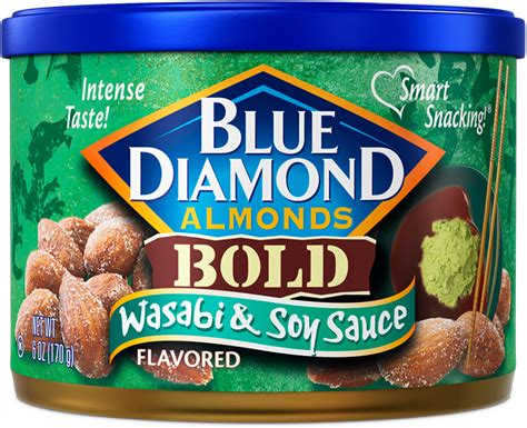wasabi-soy-bold-flavored-almonds-blue-diamond image