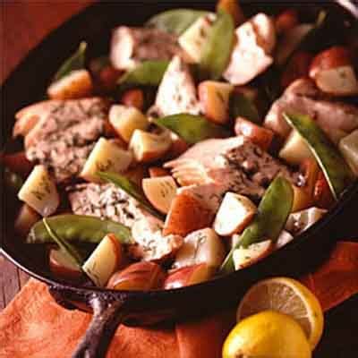 lemon-dill-salmon-with-red-potatoes-recipe-land-olakes image