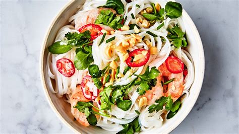 rice-noodles-with-shrimp-and-coconut-lime-dressing image