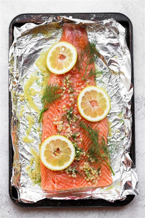 best-salmon-marinade-with-lemon-and-dill-fit-foodie image
