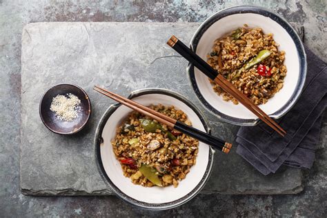 quick-and-easy-vegetable-fried-rice-with-spinach image