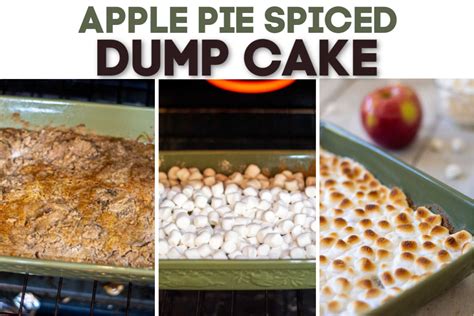 four-ingredient-marshmallow-apple-pie-dump-cake-savor image