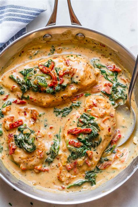 chicken-with-spinach-in-creamy-parmesan-sauce-bigoven image