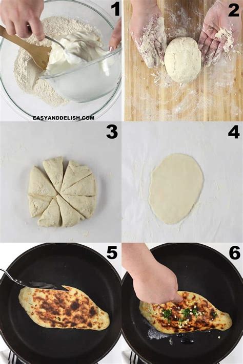 easy-plain-and-garlic-naan-without-yeast-video image