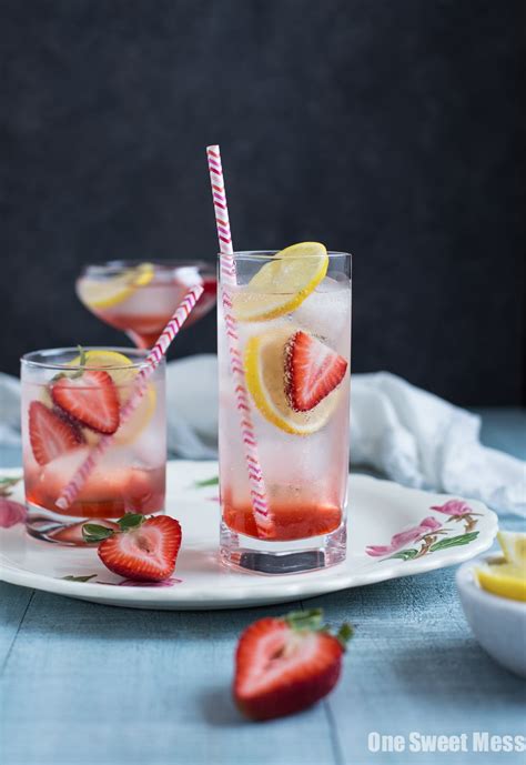 strawberry-lemon-gin-fizz-one-sweet-mess image