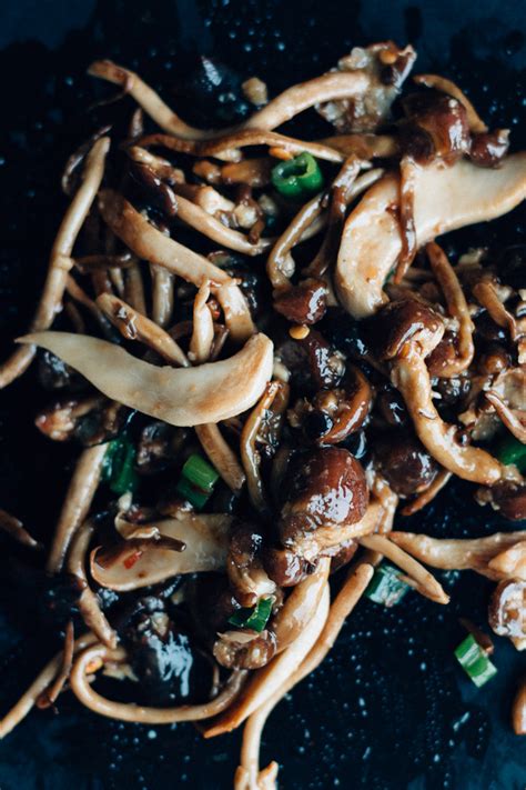 stir-fried-mushrooms-with-garlic-and-ginger-meg-is image
