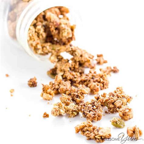 keto-paleo-low-carb-granola-cereal image