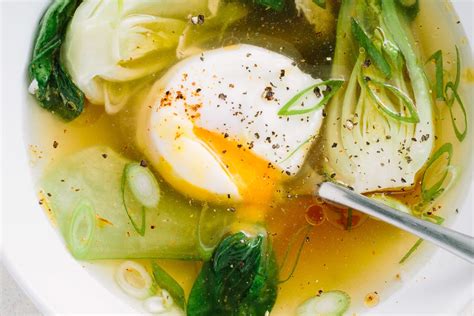 recipe-gingery-poached-egg-soup-kitchn image