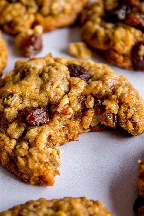very-best-oatmeal-raisin-cookies-soft-chewy-the-food image