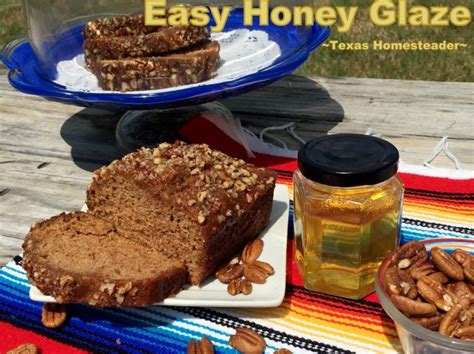 how-to-make-a-quick-honey-glaze-texas-homesteader image