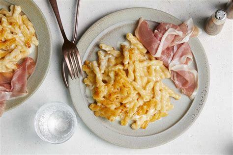 creamy-baked-pasta-with-gruyre-and-prosciutto image