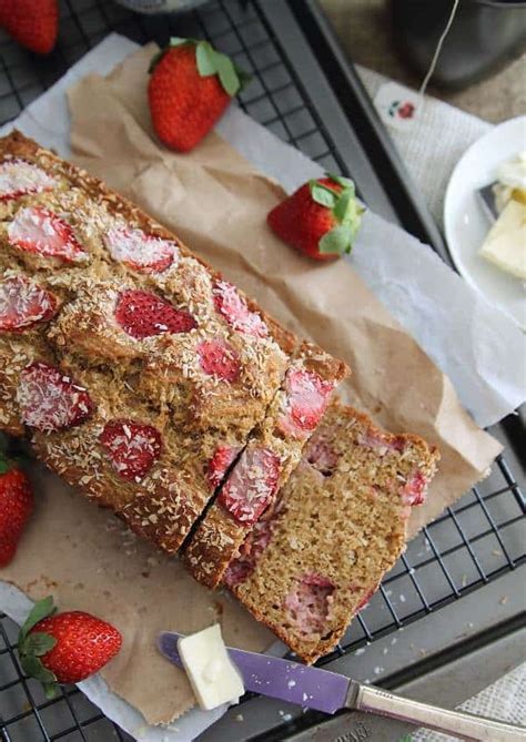 roasted-strawberry-coconut-yogurt-bread-running-to image