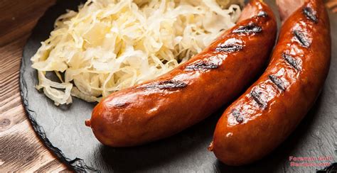 delicious-beer-braised-grilled-bratwurst image