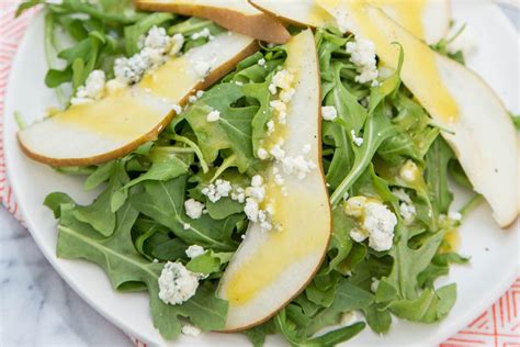 recipe-arugula-pear-blue-cheese-salad-with-warm image