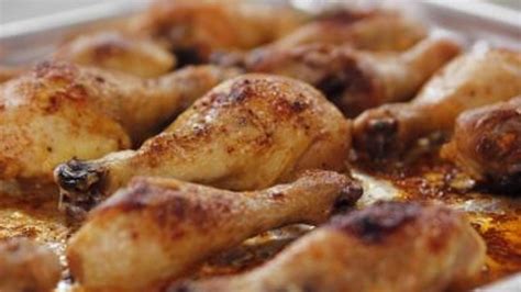 spicy-roasted-chicken-legs-food-network image