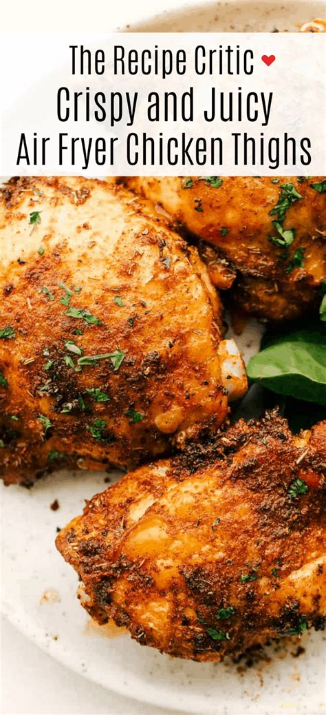crispy-and-juicy-air-fryer-chicken-thighs-the-recipe-critic image