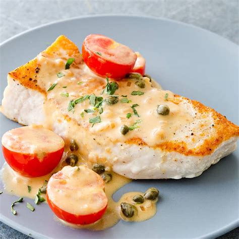 pan-seared-swordfish-with-creamy-dijon-caper-sauce image