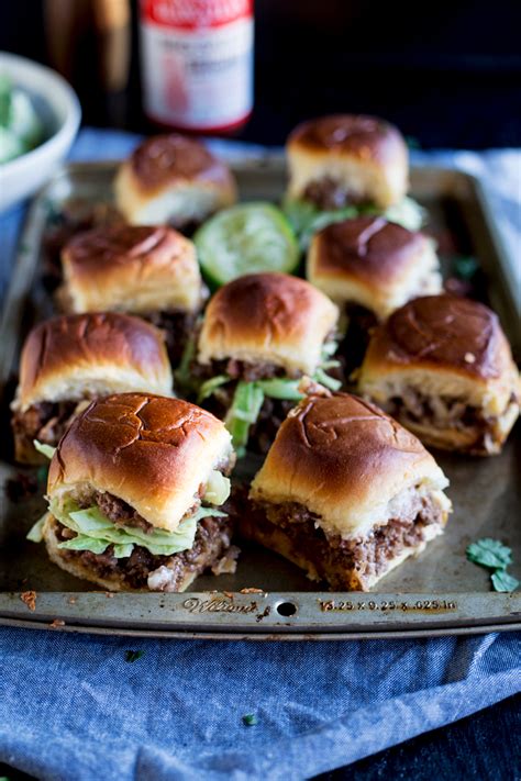 bbq-bacon-cheeseburger-sliders-a-simple-pantry image