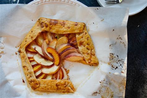how-to-make-a-rustic-nectarine-galette-taste-of-home image