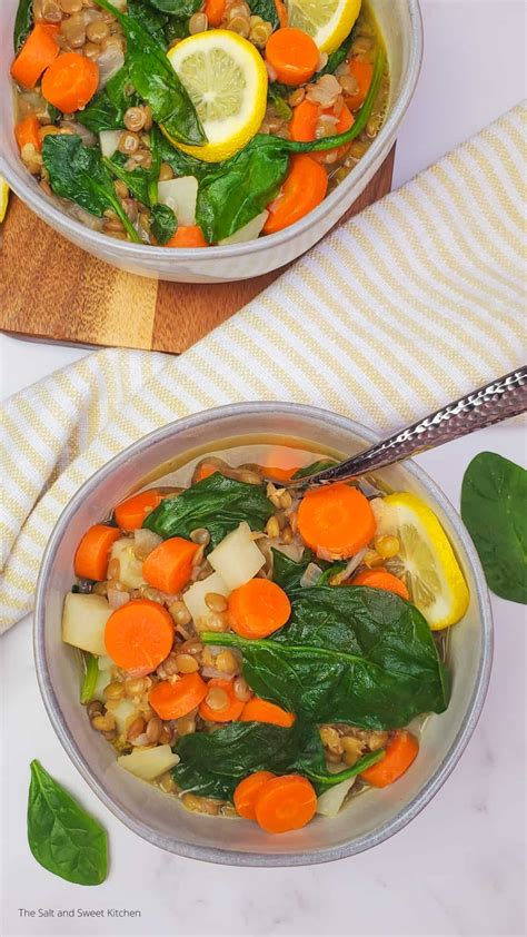 lentil-spinach-soup-salt-sweet image