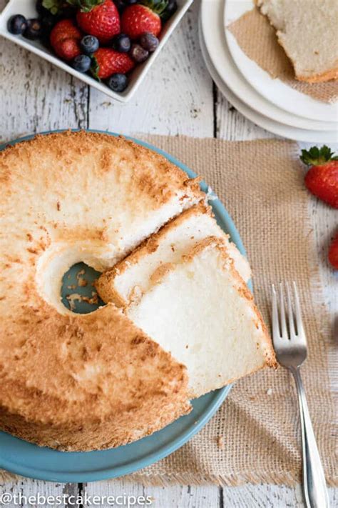 angel-food-cake-recipe-easy-low-fat-cake image