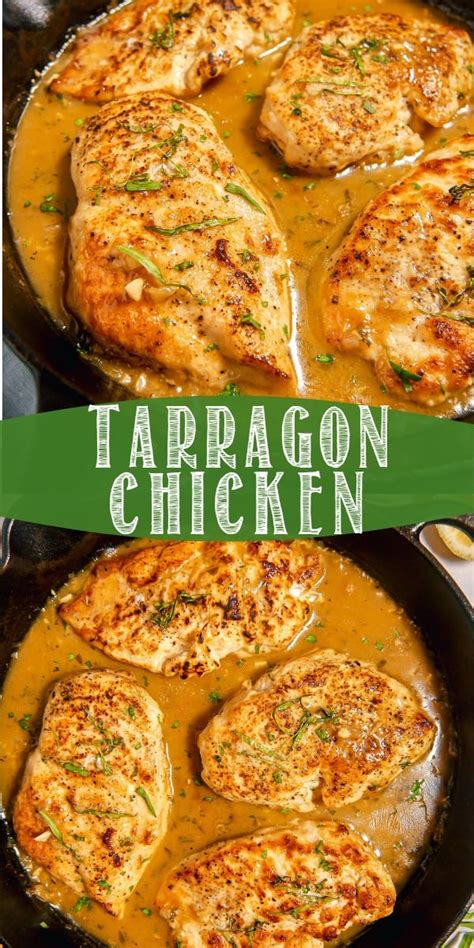 tarragon-chicken-girl-with-the-iron-cast image