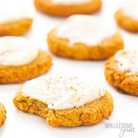low-carb-keto-pumpkin-cookies-recipe-wholesome image