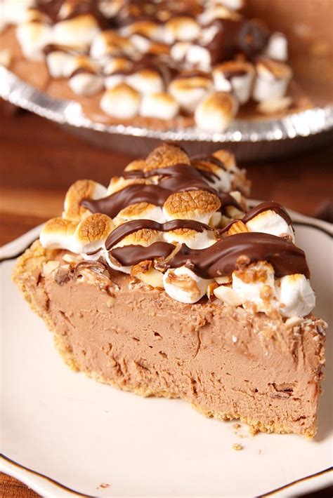 best-rocky-road-pie-how-to-make-rocky-road-pie-delish image