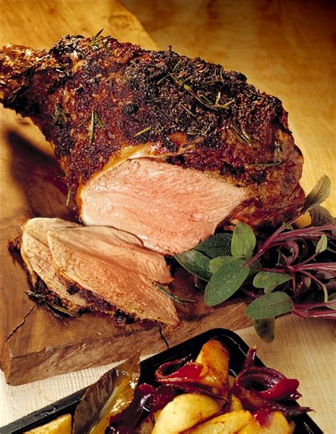 leg-of-lamb-roasted-with-mustard-rosemary image