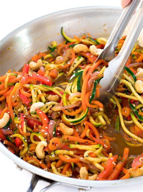 how-to-make-zucchini-noodle-stir-fry-chef-savvy image