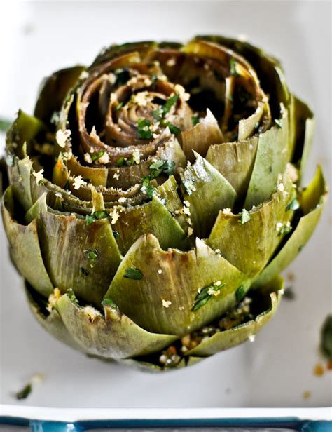 herb-gorgonzola-artichokes-with-parmesan-hollandaise image