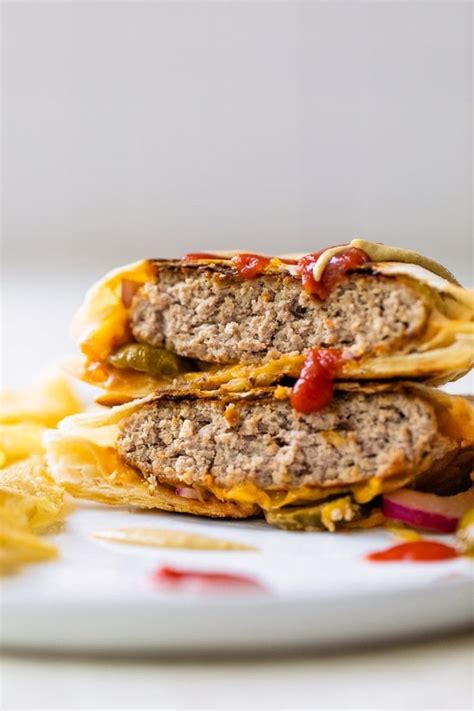 cheeseburger-crunch-wrap-skinnytaste-delicious image
