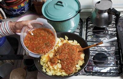 papas-en-chile-rojo-potatoes-in-red-salsa-saveur image