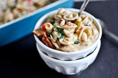 creamy-tuscan-white-bean-pasta-tasty-kitchen image
