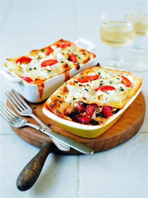 roasted-vegetable-and-goats-cheese-lasagne image