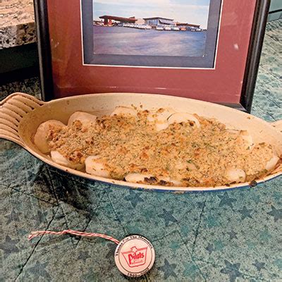 classic-lemon-baked-maine-sea-scallops-maine-food image