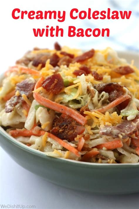 extra-creamy-coleslaw-with-bacon-we-dish-it-up image
